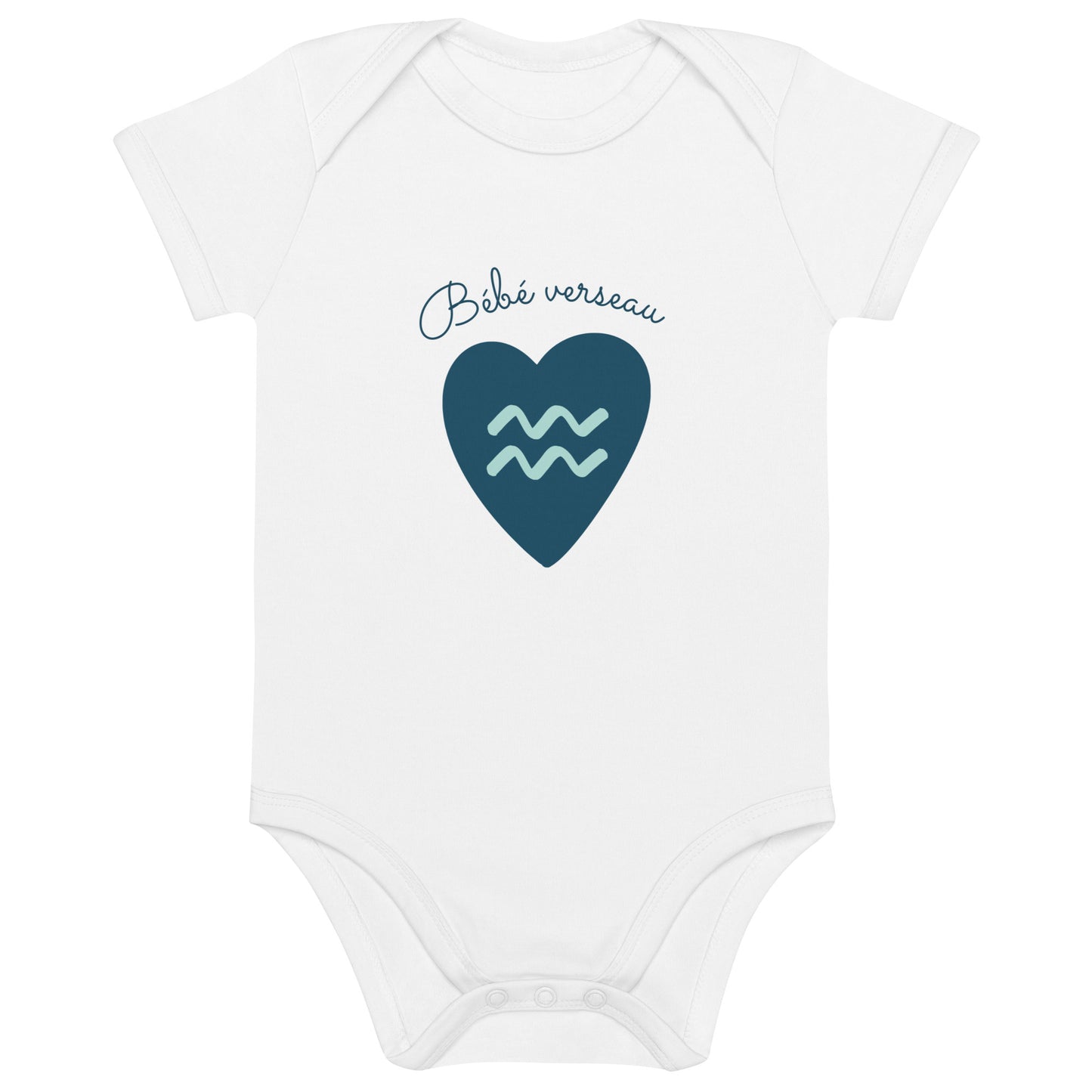 Body doux pour bébé Verseau – coton bio certifié